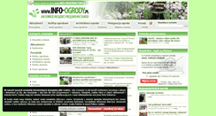 Desktop Screenshot of info-ogrody.pl